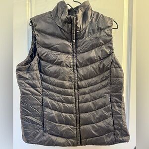 The North Face Gray Puffer Vest